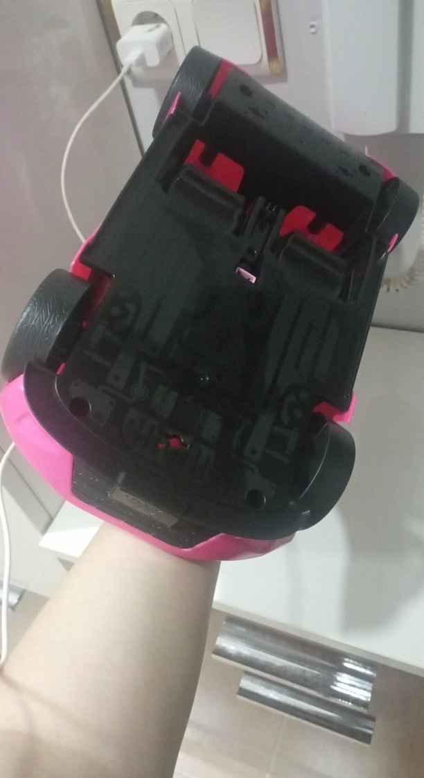 Barbie Pembe Oyuncak Araba - Görsel 5