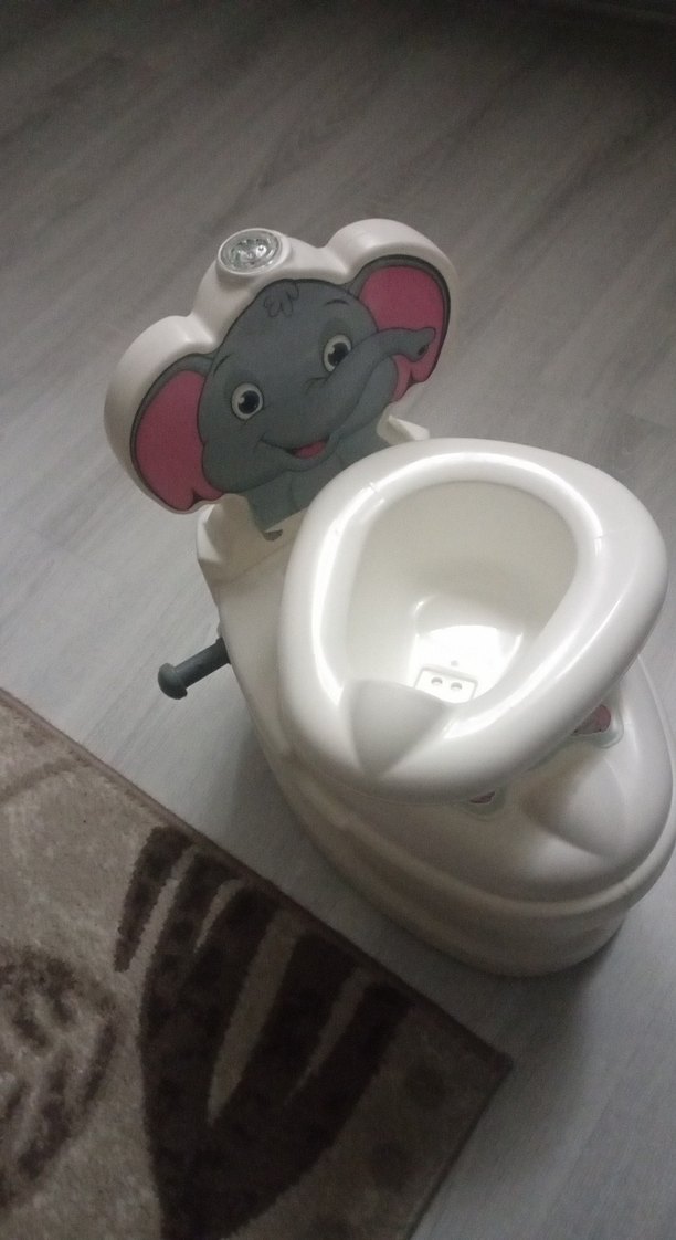 Fil Desenli Bebek Lazımlığı - Görsel 5