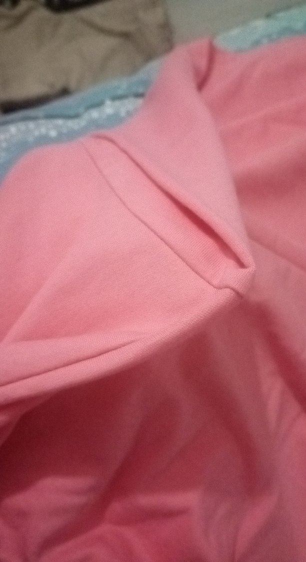 Kızlar İçin Pembe Yarım Fermuarlı Sweatshirt - Görsel 5
