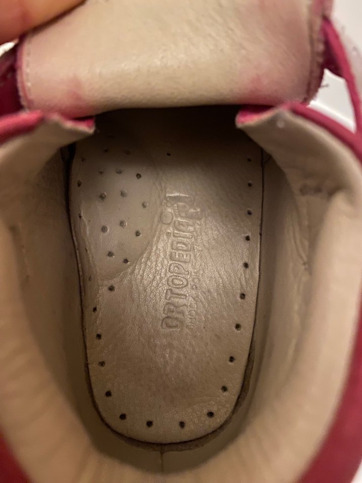 Kız Çocuk İlk Adım Kırmızı Cırtlı Ayakkabı 22 numara 2 - 3 yaş - Görsel 2