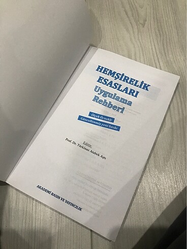 Beden Hemşirelik esasları uygulama rehberi