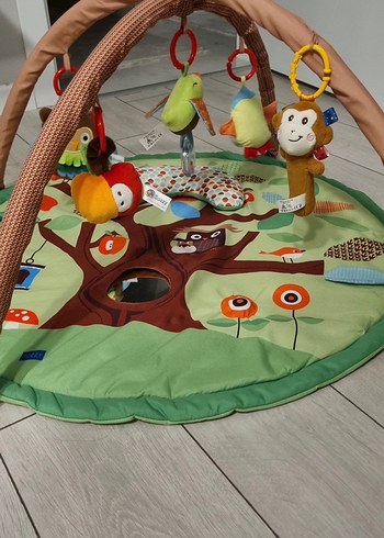 Renkli Bebek Oyun Minderi, Yumuşak Kumaş - Görsel 3