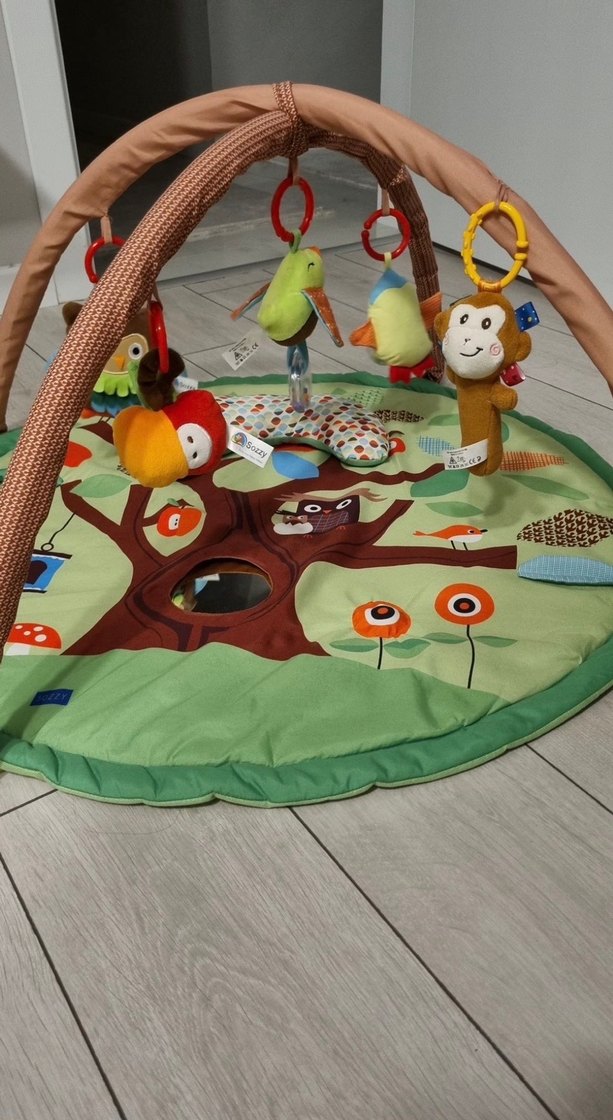 Renkli Bebek Oyun Minderi, Yumuşak Kumaş - Görsel 3