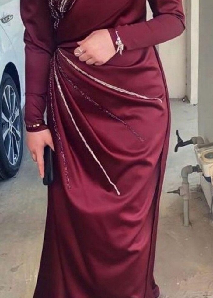 İçi balık kuyruklu abiye - Görsel 2