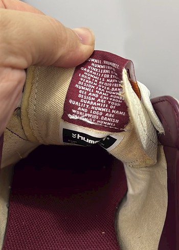 Bordo Hummel Erkek Spor Ayakkabı - Görsel 5