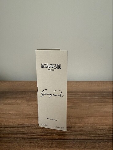 Marc Antoine Barrois Ganymede Sample Parfüm 2.5 ML