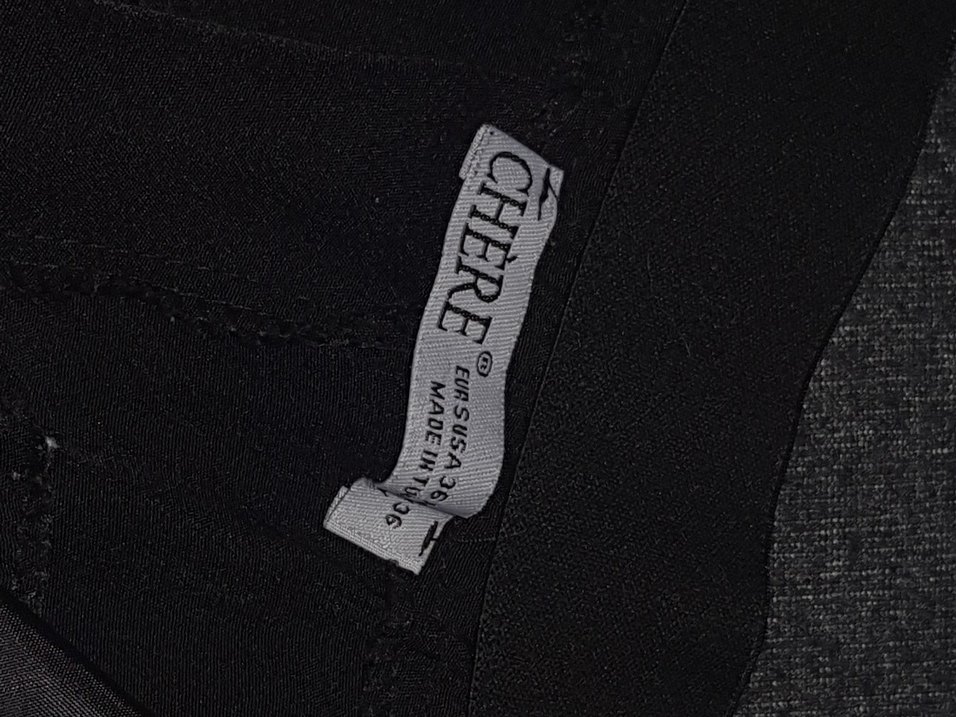 Siyah Kadın Kumaş Pantolon, Regular Fit, Ofis Stili - Görsel 3