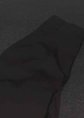 Siyah kumaş pantolon - Görsel 3
