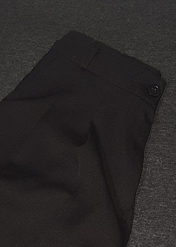 Siyah kumaş pantolon - Görsel 4