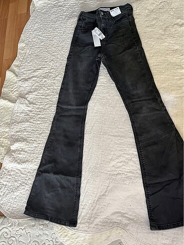 Topshop Thopshop İspanyol paça jean
