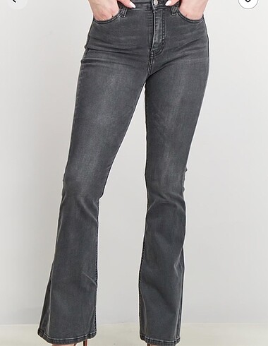 Thopshop İspanyol paça jean