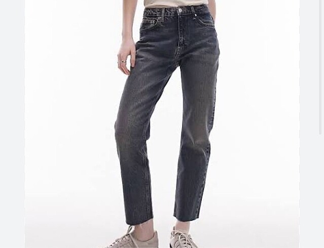 Topshop Topshop 26/30 düz paça jean