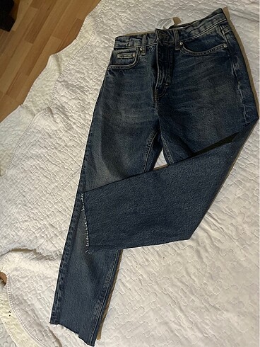 26 Beden Topshop 26/30 düz paça jean