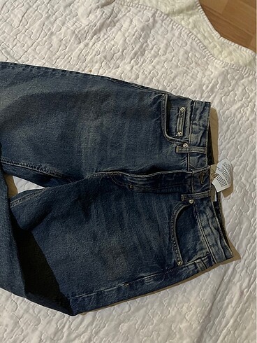 26 Beden mavi Renk Topshop 26/30 düz paça jean