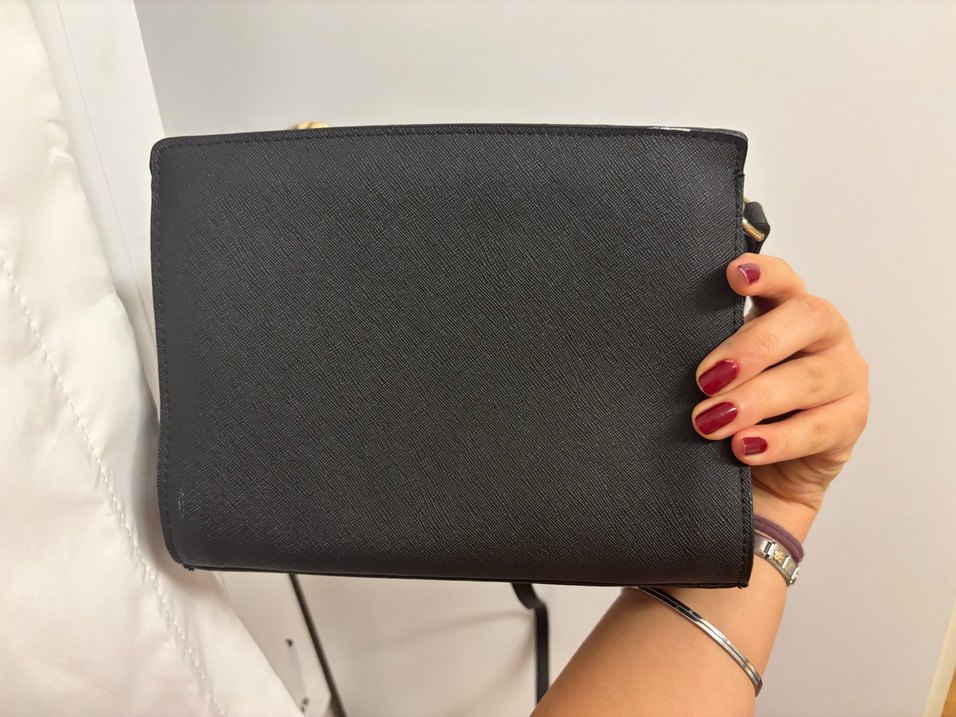 Pierre Cardin Siyah Deri Kadın Çanta - Görsel 5