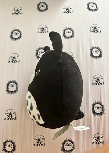 Siyah Noktalı Peluş Köpek Oyuncak - Görsel 2