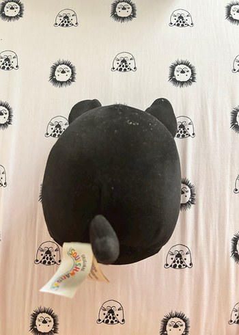 Siyah Noktalı Peluş Köpek Oyuncak - Görsel 3