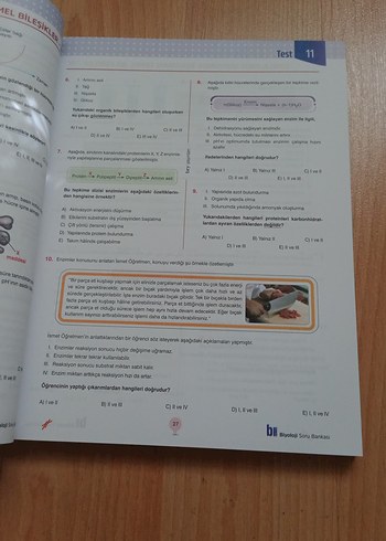  Beden Renk Biyoloji Soru Bankası - Orta Düzey