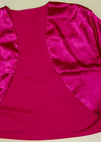 Pembe Saten Bolero