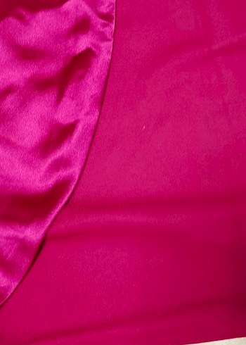 s Beden Pembe Saten Bolero