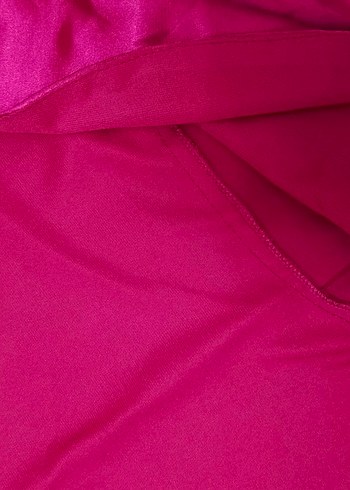 s Beden pembe Renk Pembe Saten Bolero