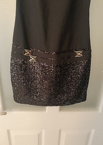 Diğer Klasik Şıklık Siyah Mini Gece Elbisesi