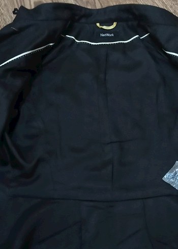 Dik yaka Network Kadın Yün Ceket - Görsel 5