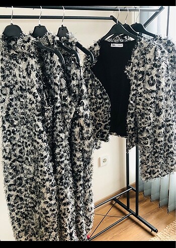 ZARA PUL PAYETLİ ELBİSE - Görsel 4