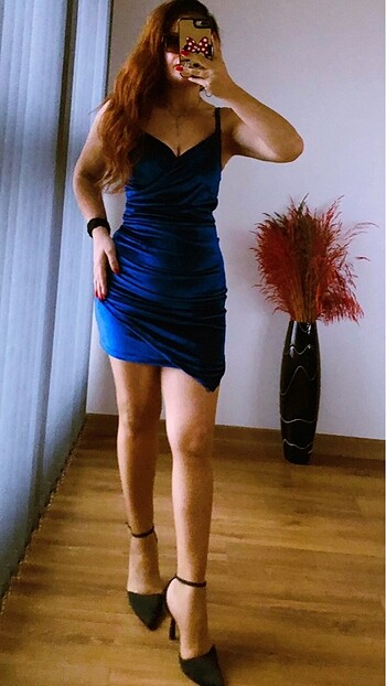 KADİFE ELBİSE - Görsel 2