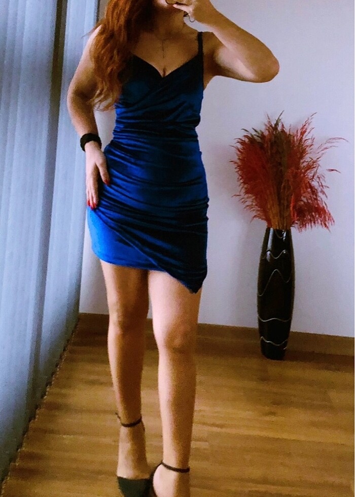 KADİFE ELBİSE - Görsel 2