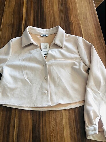 SÜET CROP GÖMLEK - Görsel 6