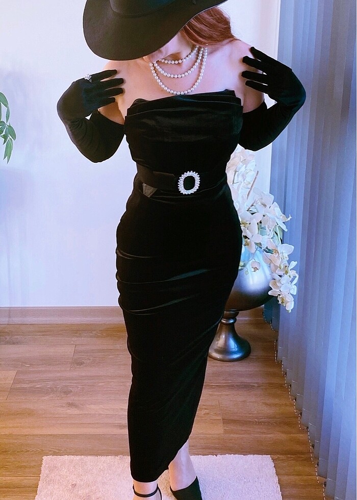 STRAPLEZ ELBİSE - Görsel 2