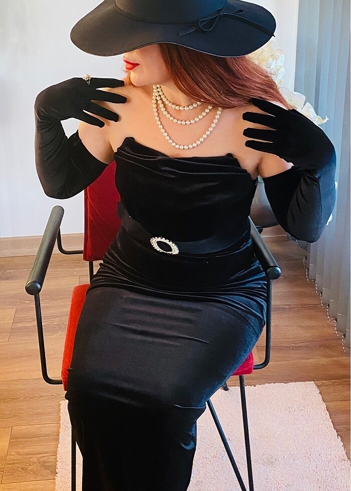 STRAPLEZ ELBİSE - Görsel 5