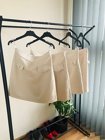 SÜET MİNİ ETEK - Görsel 2