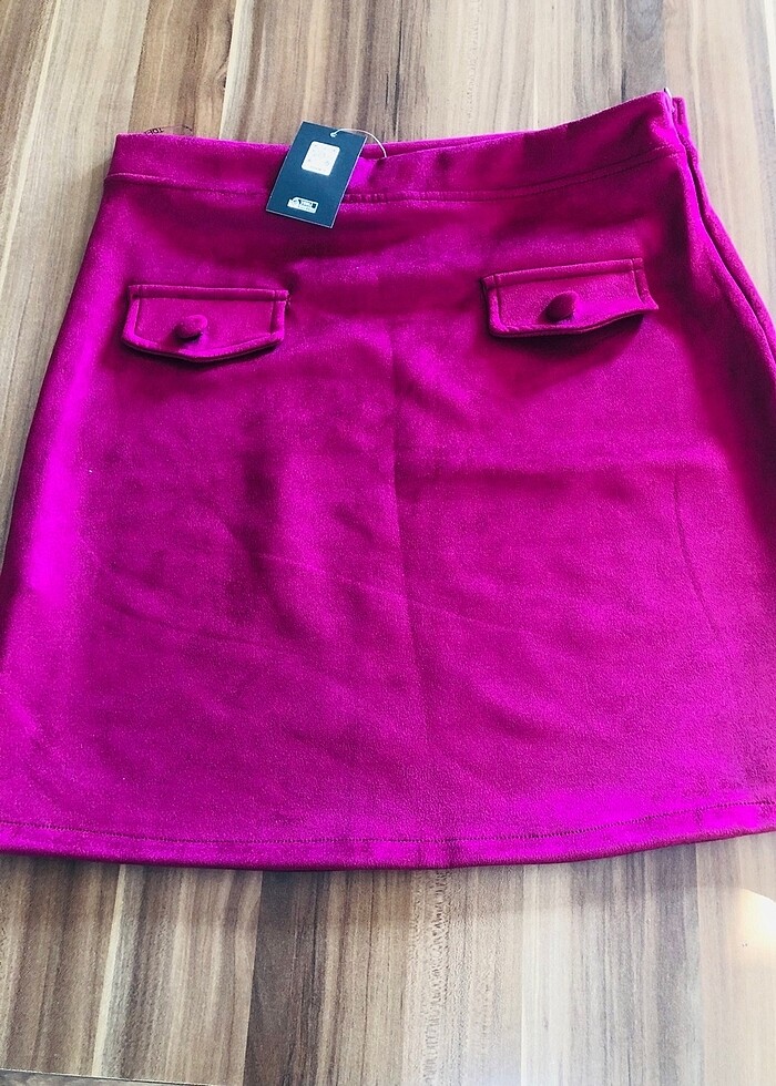 SÜET MİNİ ETEK - Görsel 3