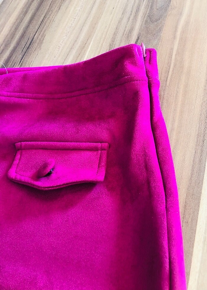 SÜET MİNİ ETEK - Görsel 4