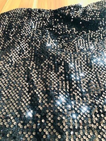 ZARA PUL PAYETLİ KADİFE ELBİSE - Görsel 16