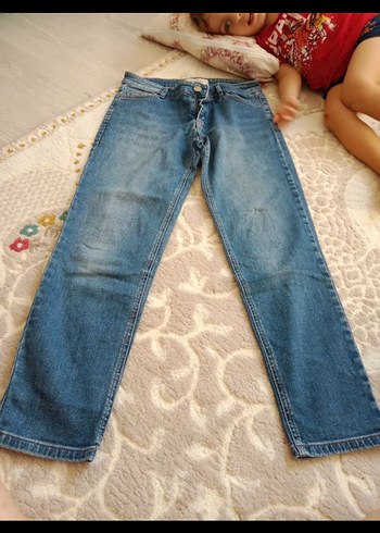 40 Beden Kadın Mavi Denim Mini Jean Şort