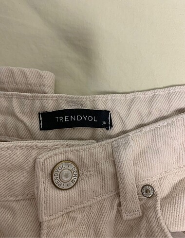 34 Beden ten rengi Renk trendyolmilla jean pantolon
