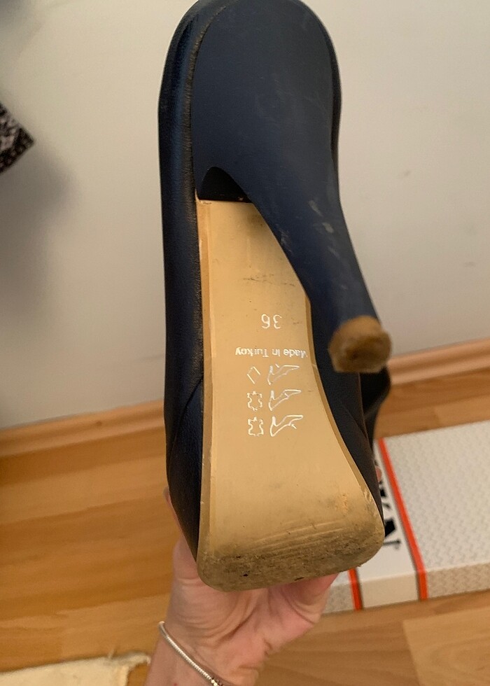 platform topuklu ayakkabı - Görsel 3