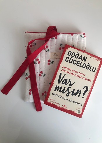 Kiraz Desenli Kitap Kılıfı