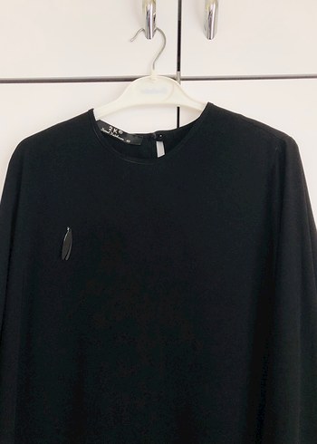 Püsküllü Siyah tunik - Görsel 2