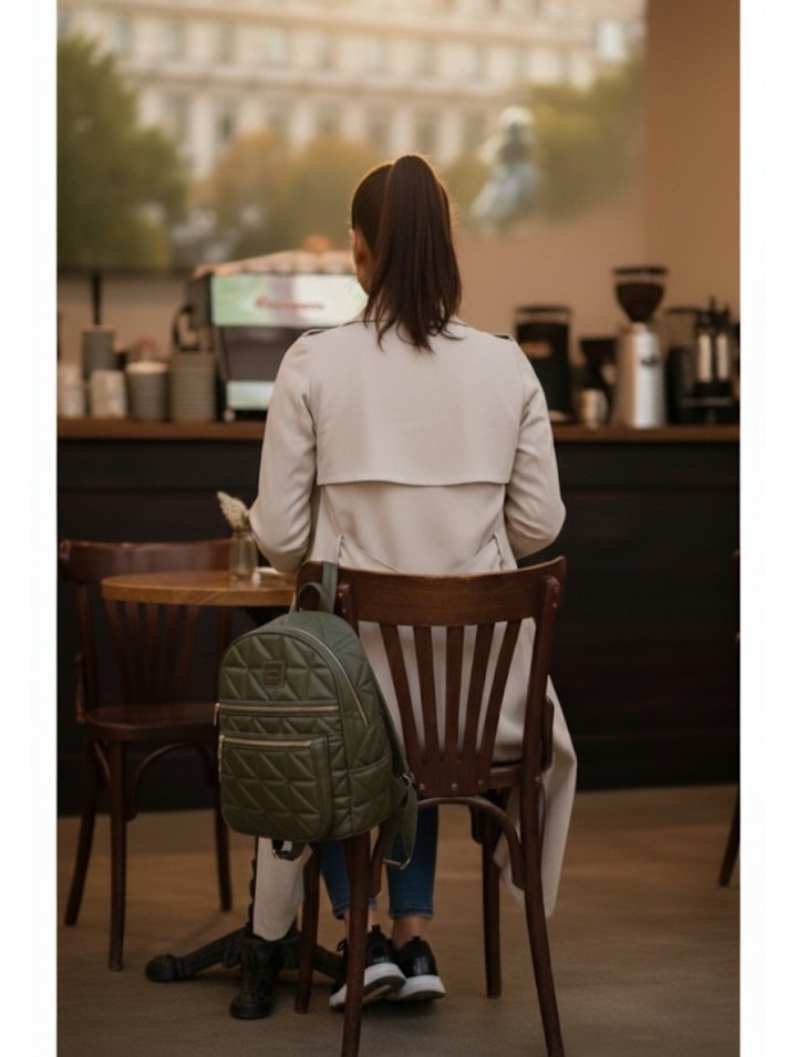 Sokak Stili Kadın Sırt Çantası - Görsel 2