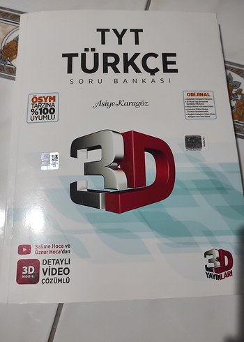 TYT Türkçe Soru Bankası 3D Yayınları