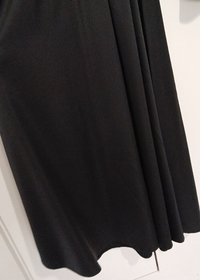 Abiye saten elbise - Görsel 4