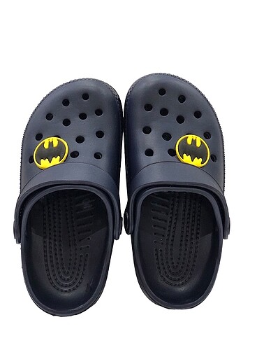 Sıfır lacivert batman crocs model terlik sandalet
