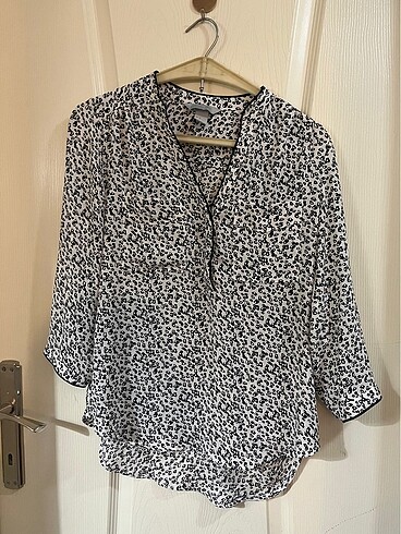 H&M leopar gömlek