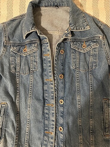 Denim trendy ceket