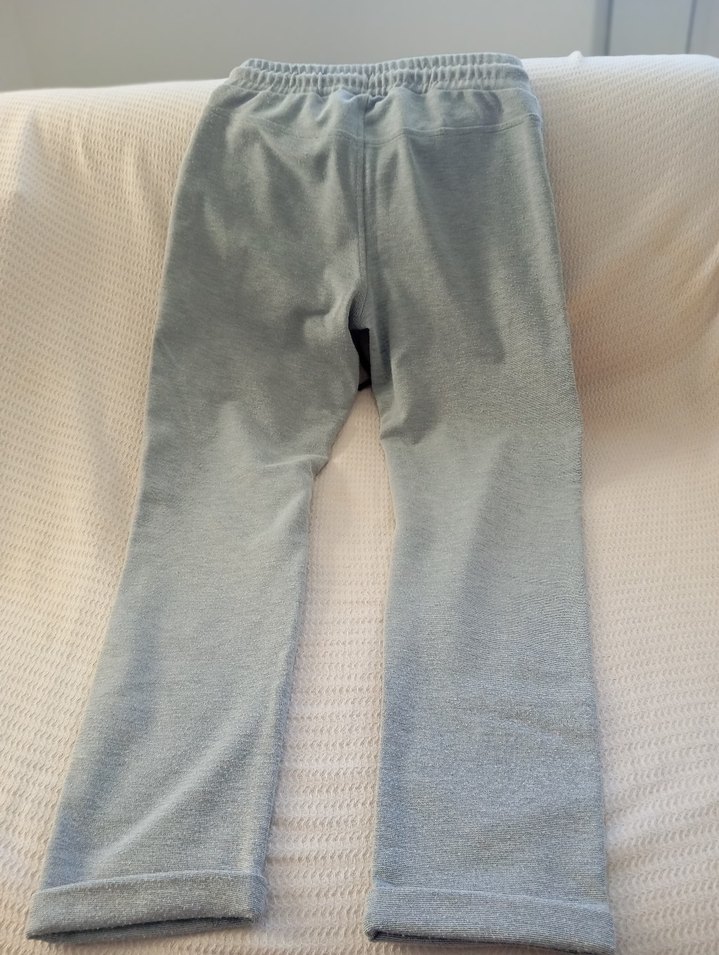Erkek Çocuk Gri Rahat Kesim Pantolon - Görsel 2
