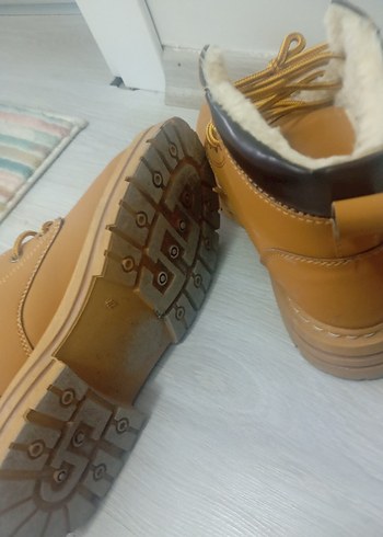 Kürklü Taba  Dolgu Topuk Bot - Görsel 4